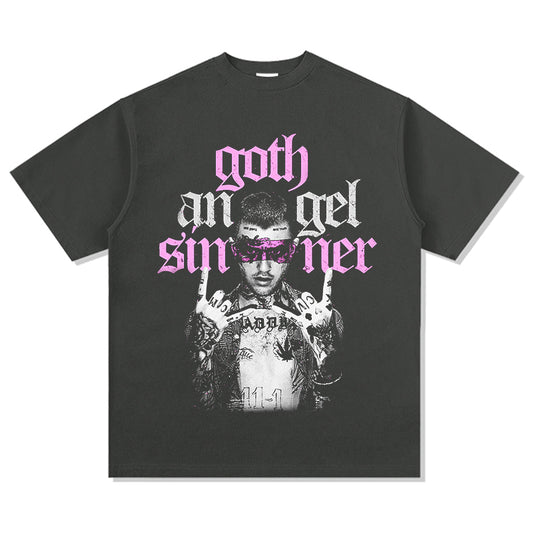 Goth Angel Sinner By Lil Peep Tee