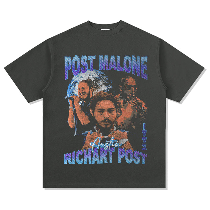 Austin Richard Post By Post Malone Tee - view 2