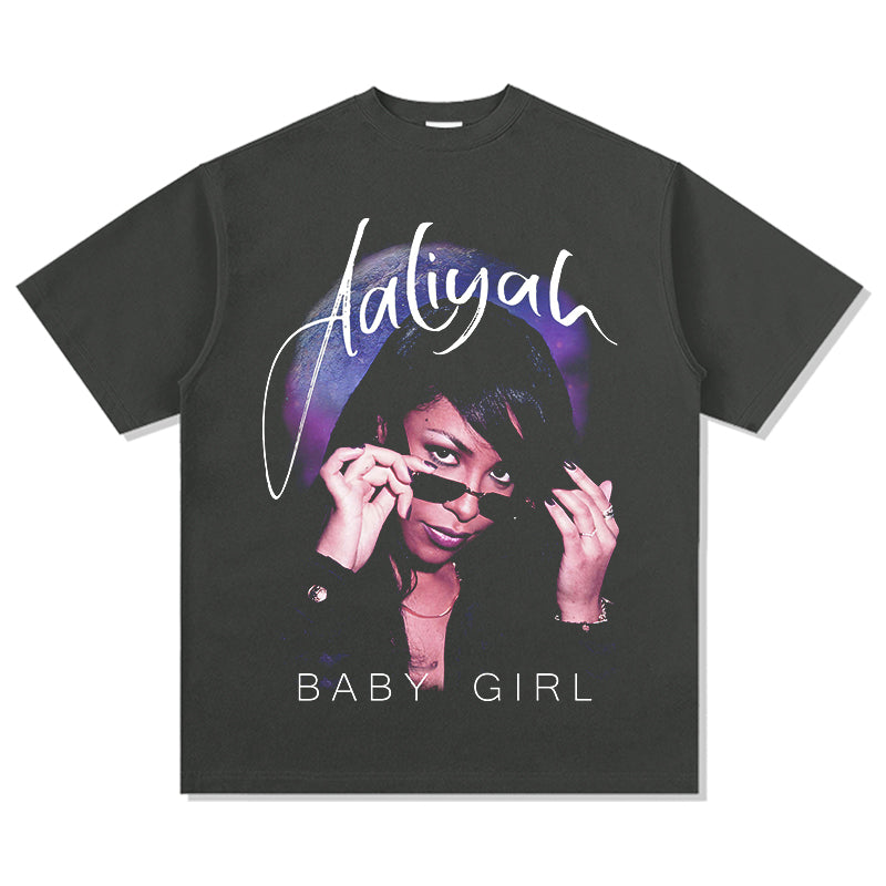 Baby Girl By Aaliyah Tee - view 2