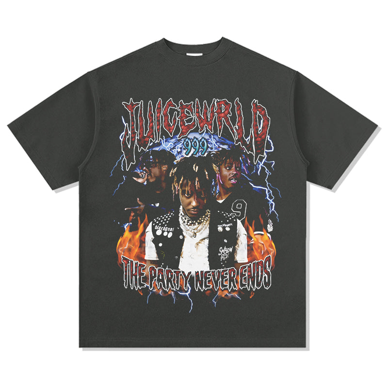 The Party Never Ends By Juice Wrld Tee - view 2