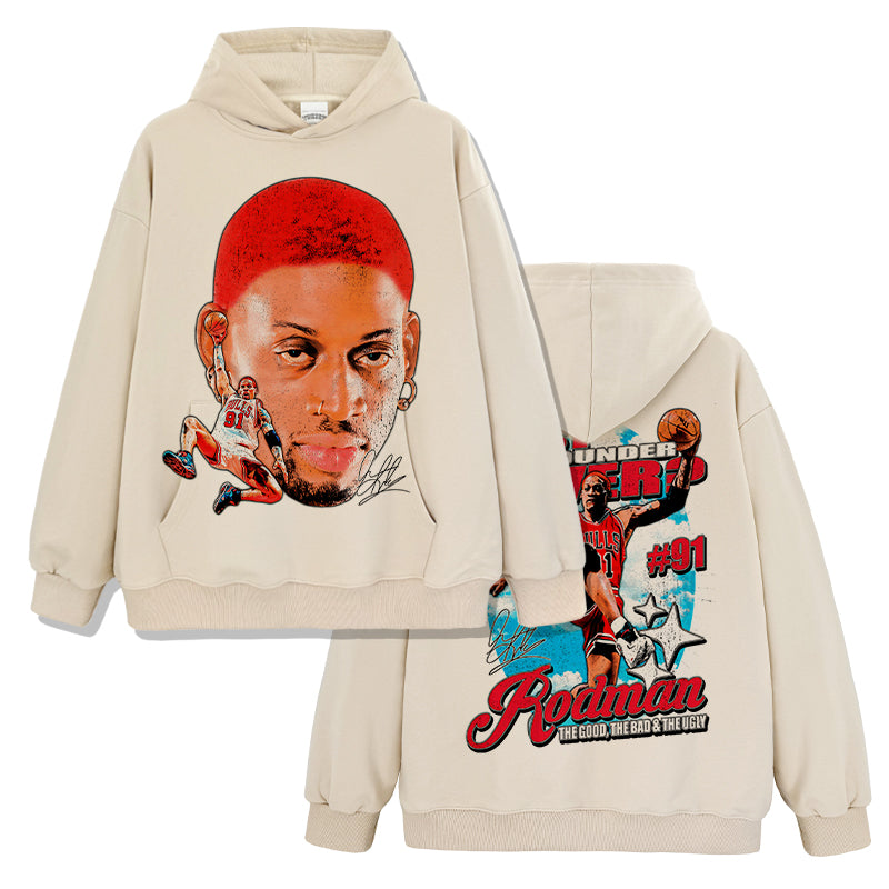 Dennis Rodman HOODIE NBA 2024 - view 2