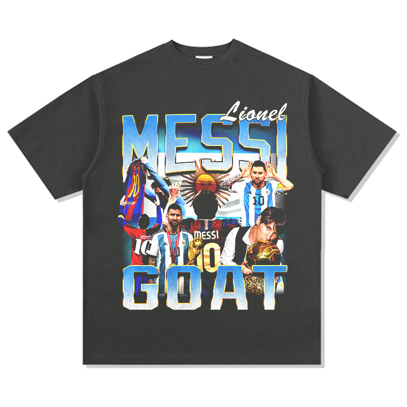 Lionel Messi “GOAT” Tee - view 2
