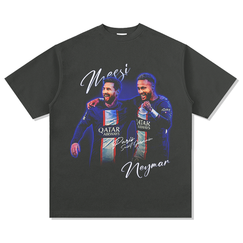 Messi, Neymar "Paris Saint-Germain" Tee - view 2
