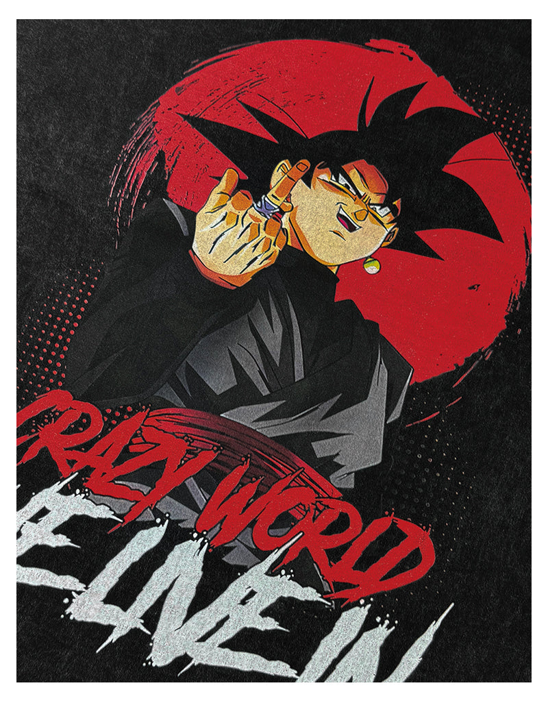 Crazy Word Goku "Anime" TEE - view 6