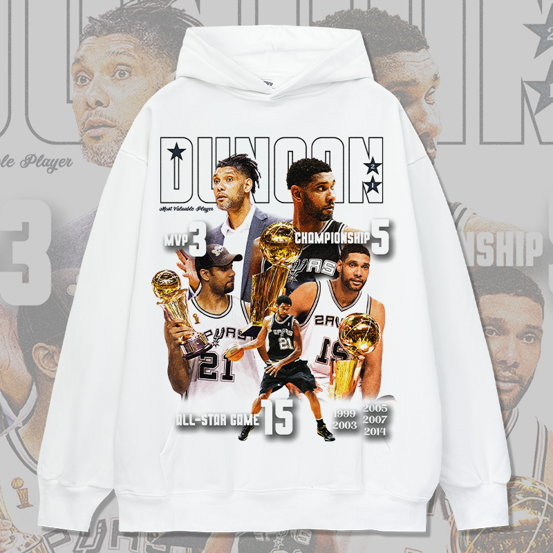 Tim Duncan HOODIE NBA 2024 - view 2