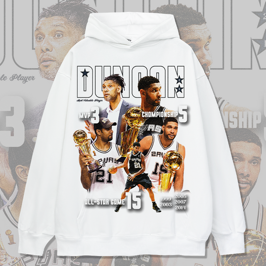 Tim Duncan HOODIE NBA 2024