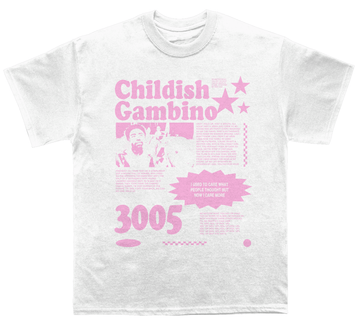 Childish Gambino "3005" TEE