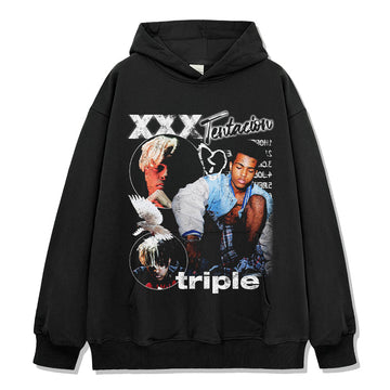 XXX TENTACION "TRIPLE" HOODIE 2024