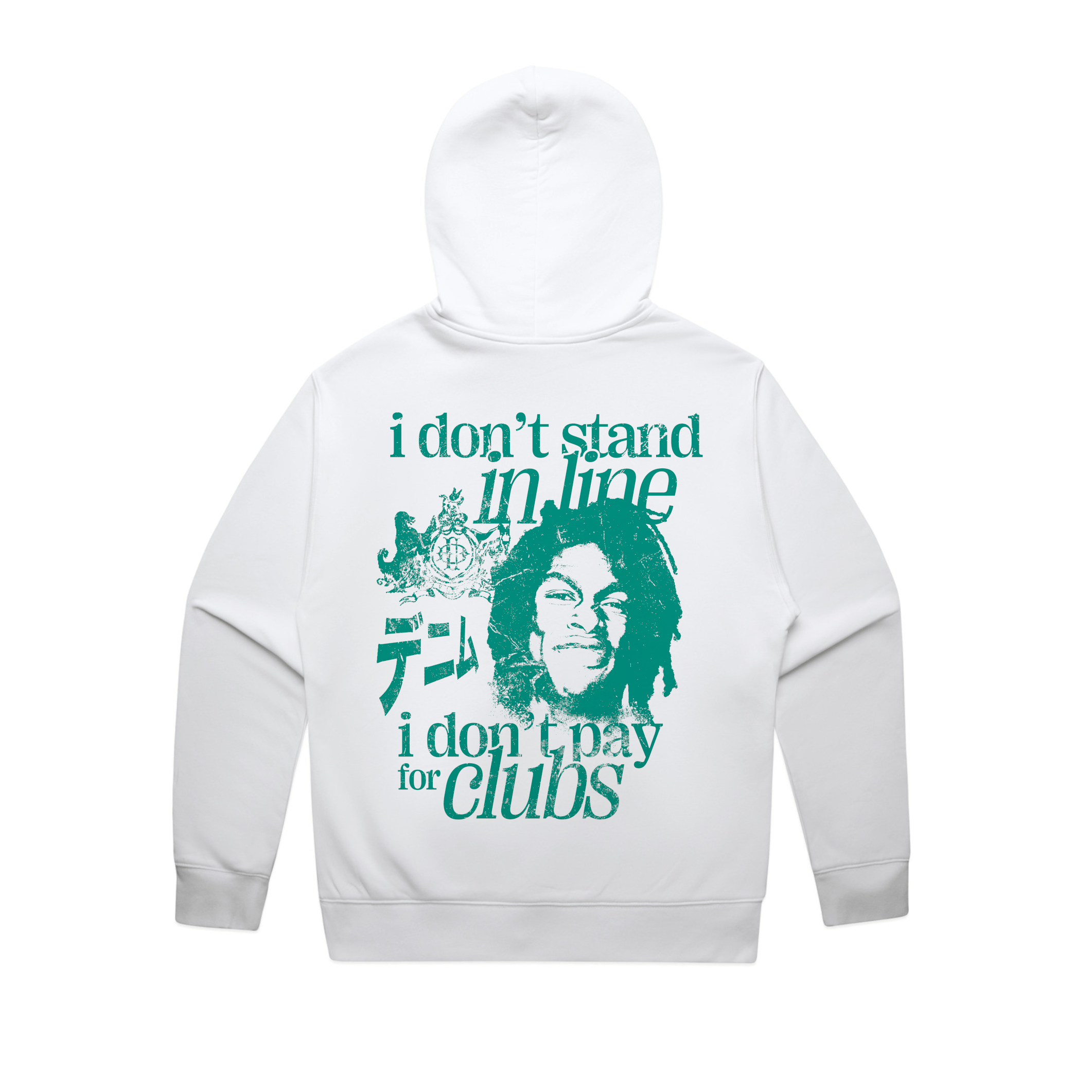 Daniel Caesar "Japanese Denim" Back Design HOODIE - view 4