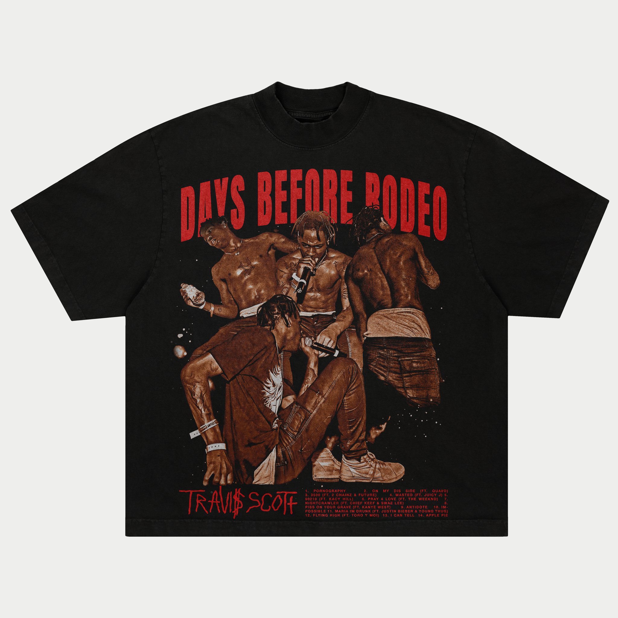 Days Before Rodeo By Travis Scott "Signature" TEE