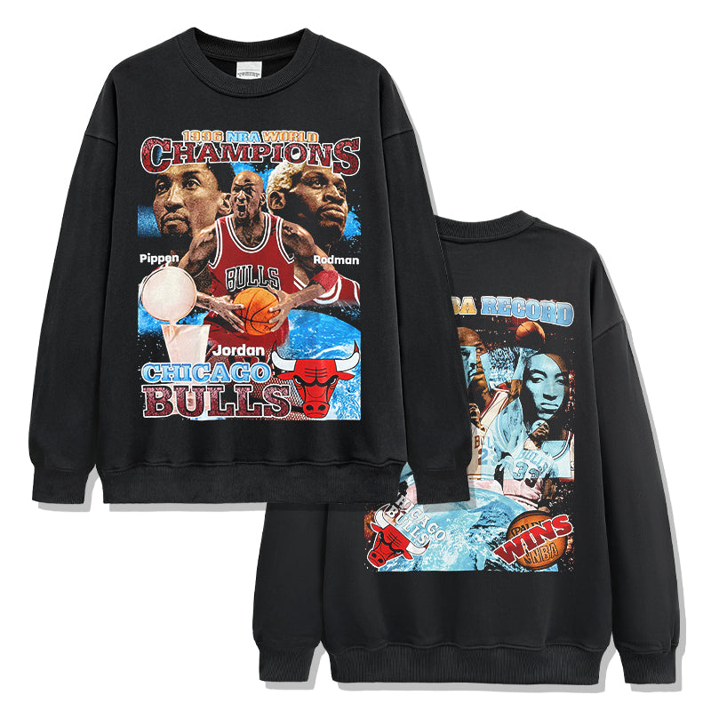 Chicago Bulls Sweatshirt NBA 2024 - view 7
