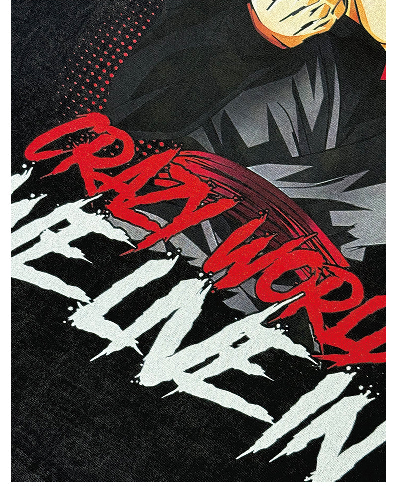 Crazy Word Goku "Anime" TEE - view 7