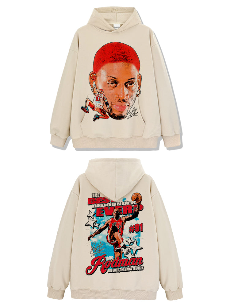 Dennis Rodman HOODIE NBA 2024 - view 4