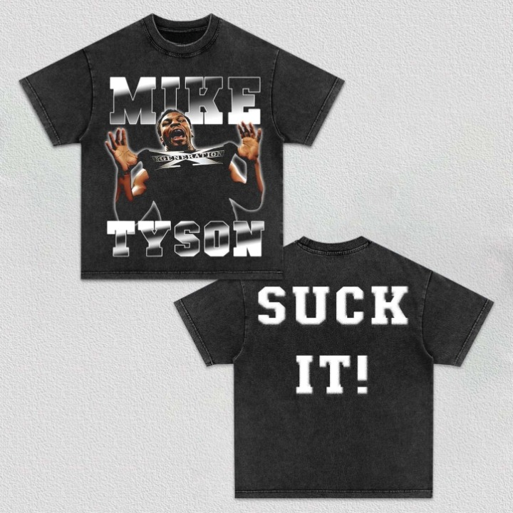 Mike Tyson Back Design TEE - view 2