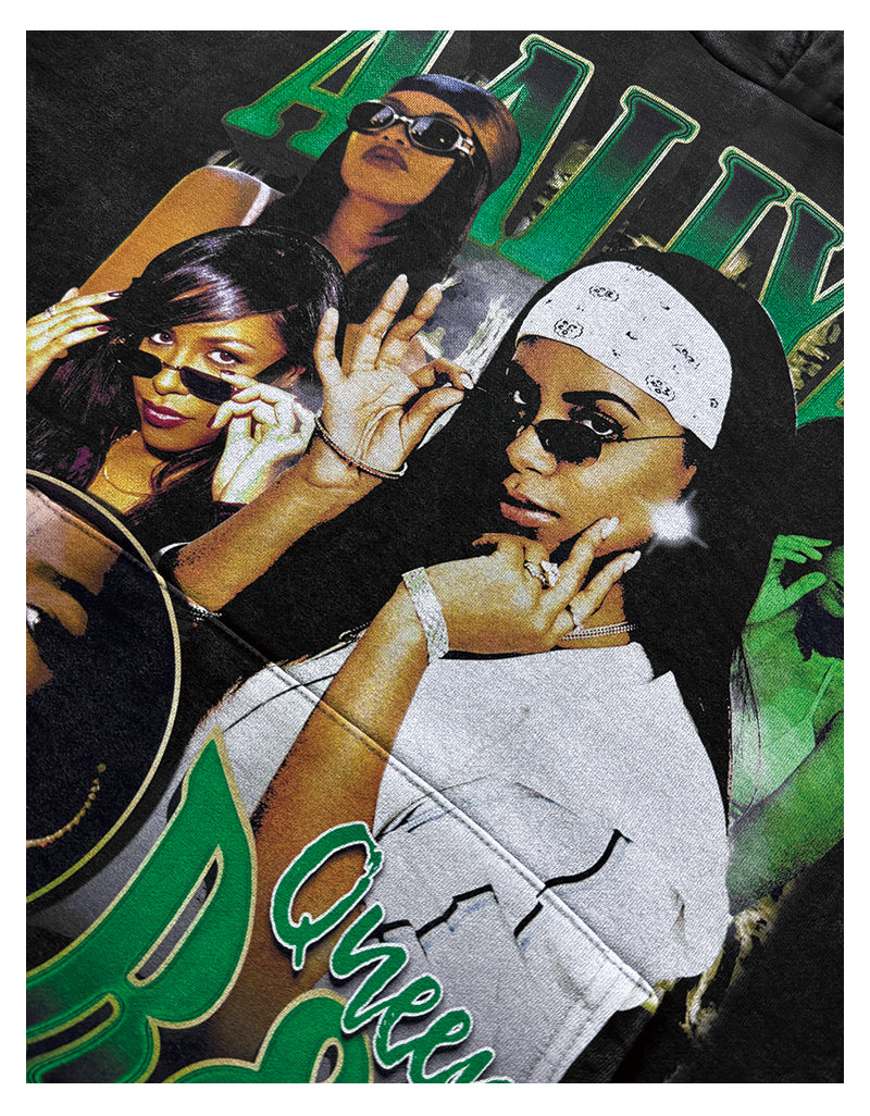Queen Of R&b By Aaliyah Hoodie - view 5