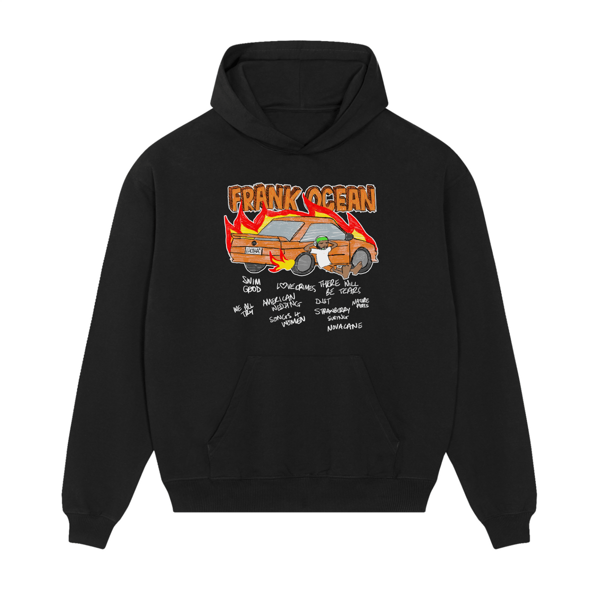 Frank Ocean "Nostalgia Ultra Sketchbook" Hoodie