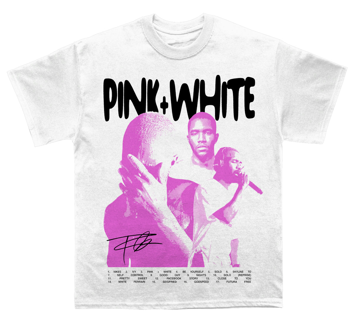 Frank Ocean "Pink & White" TEE - view 2