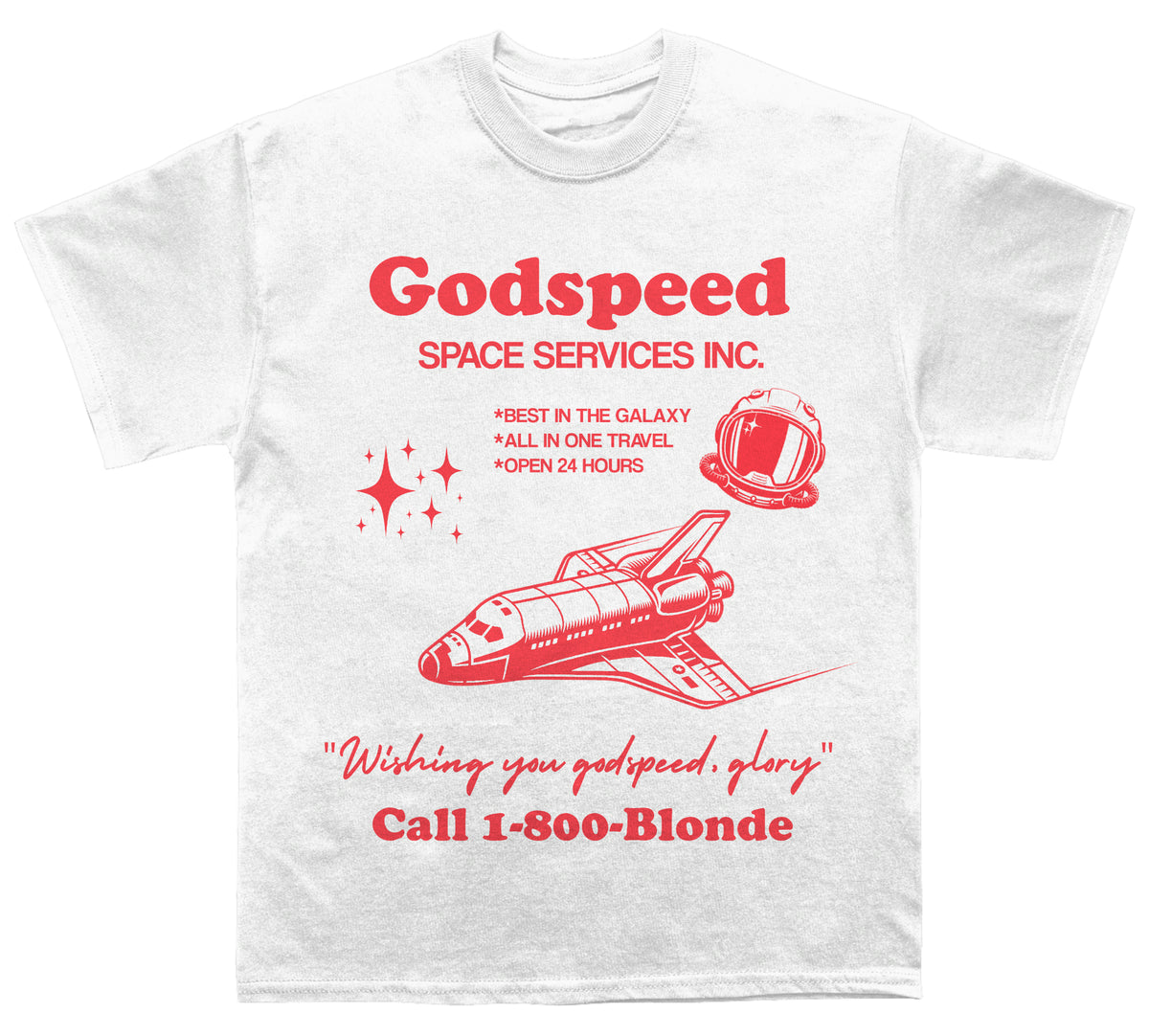 Frank Ocean"Godspeed" Space Services TEE