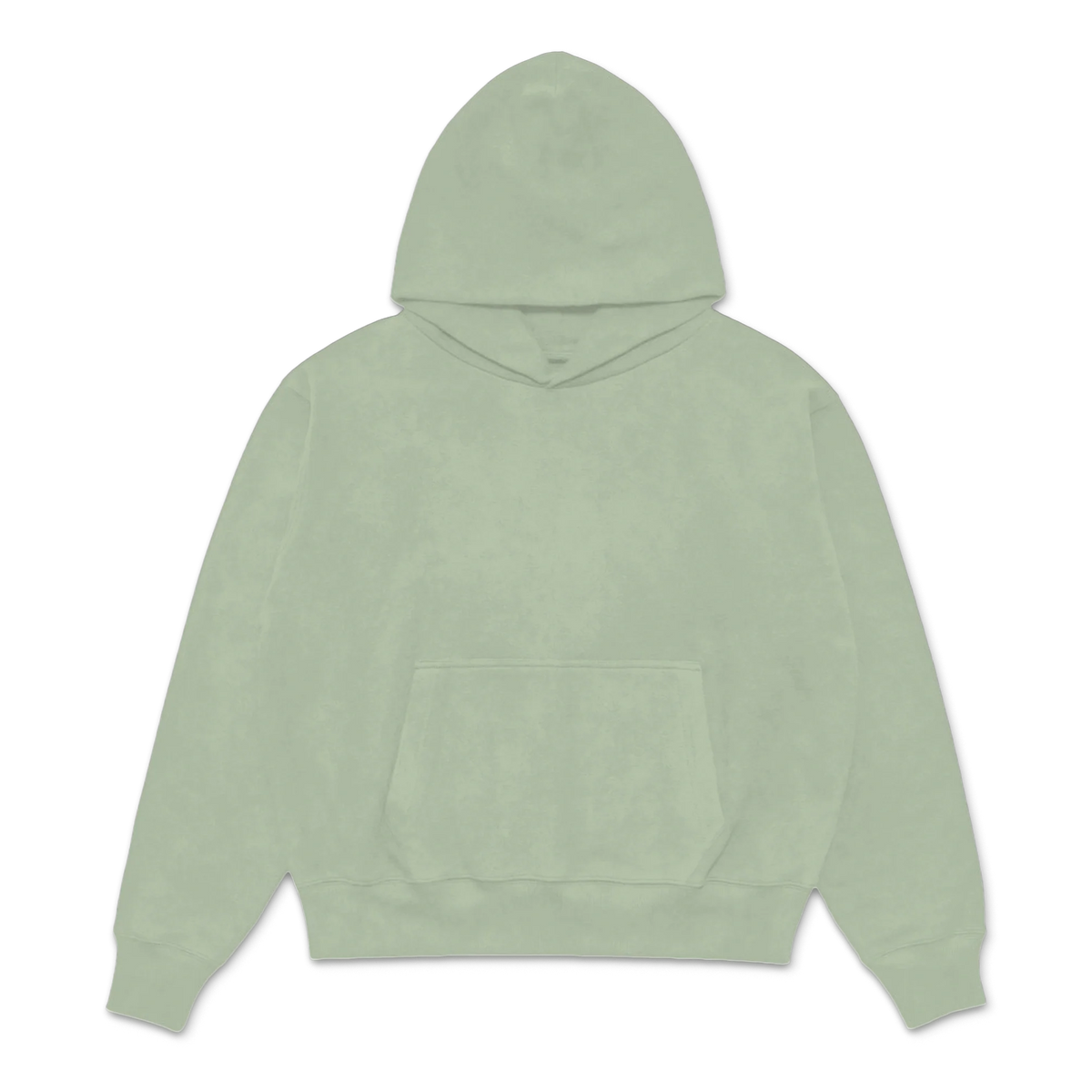 Custom Print Hoodie — Oil Green front