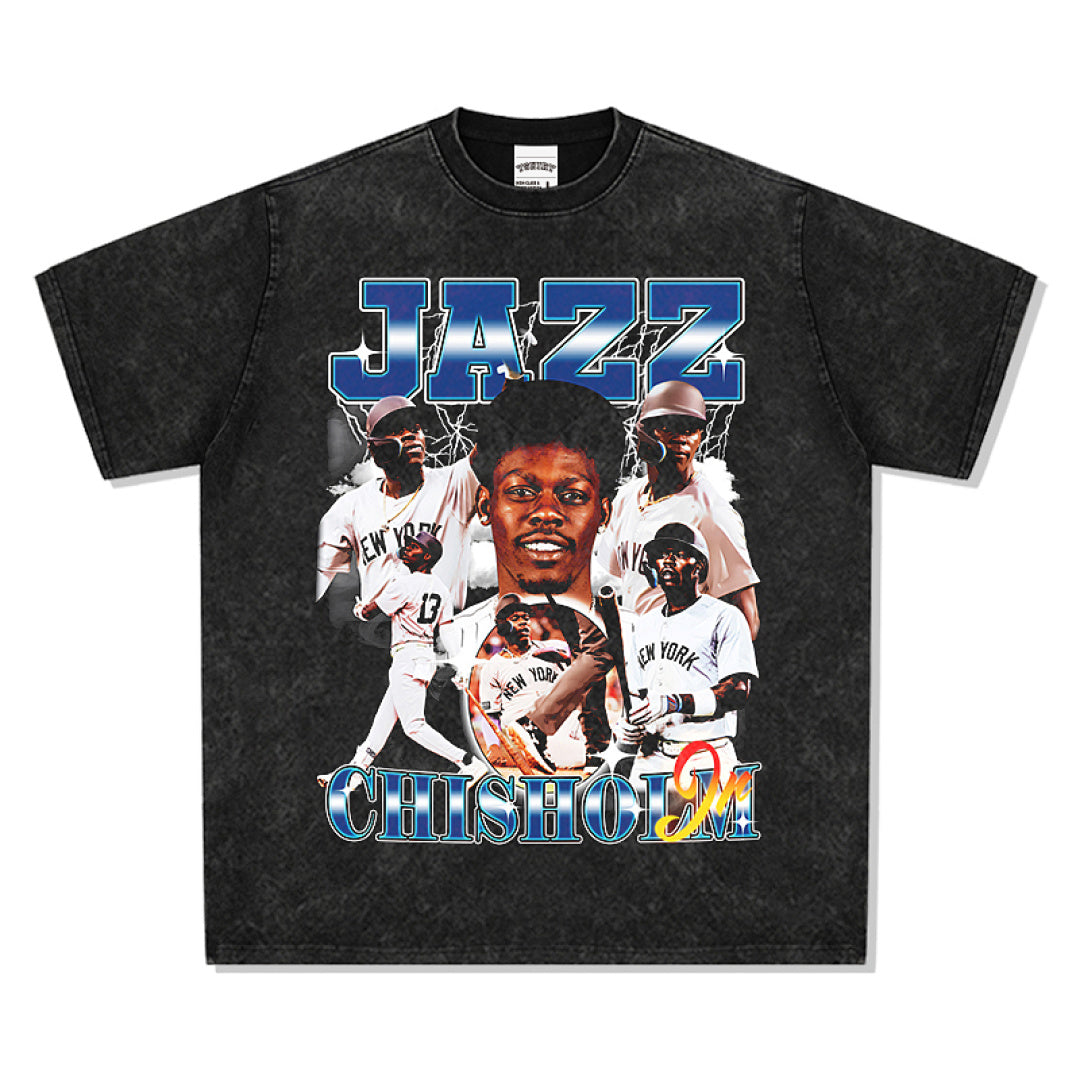 Jazz Chisholm Jr Tee - Washed Black