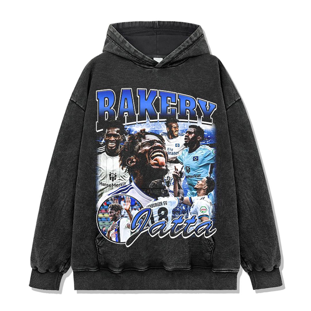 Bakery Jatta Hoodie - Washed Black