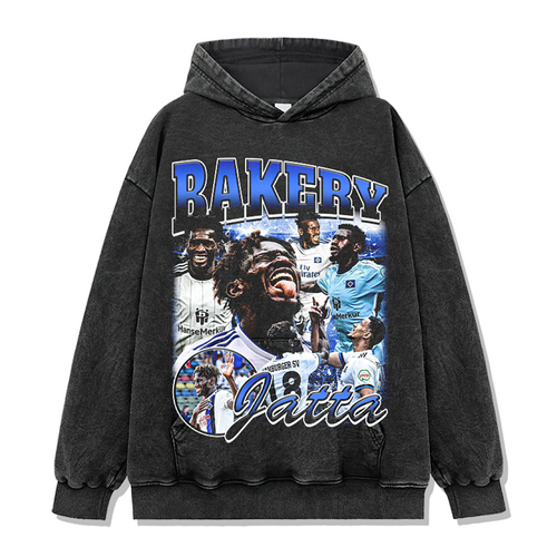 Bakery Jatta Hoodie - Washed Black