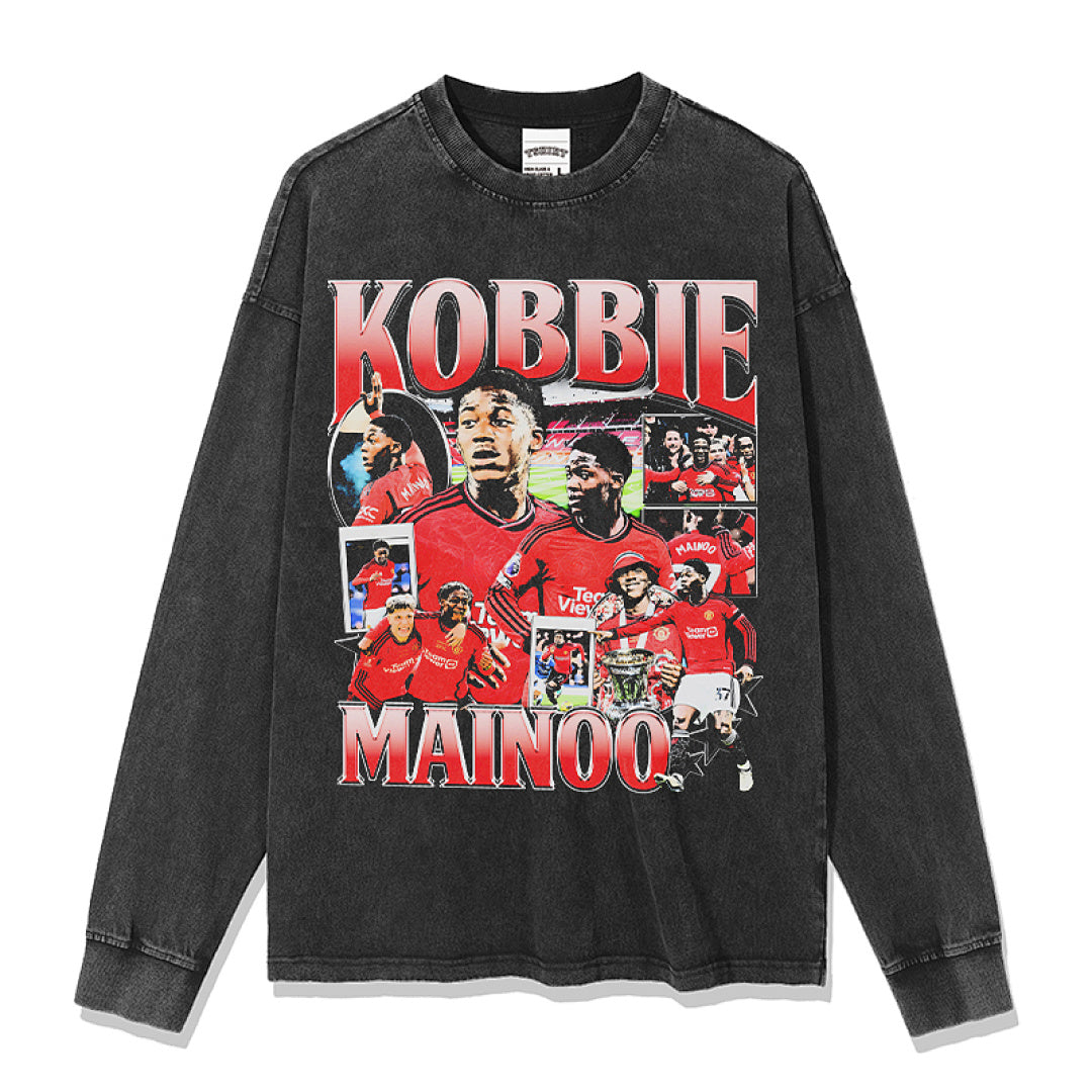 Kobbie Mainoo Sweatshirt - Washed Black