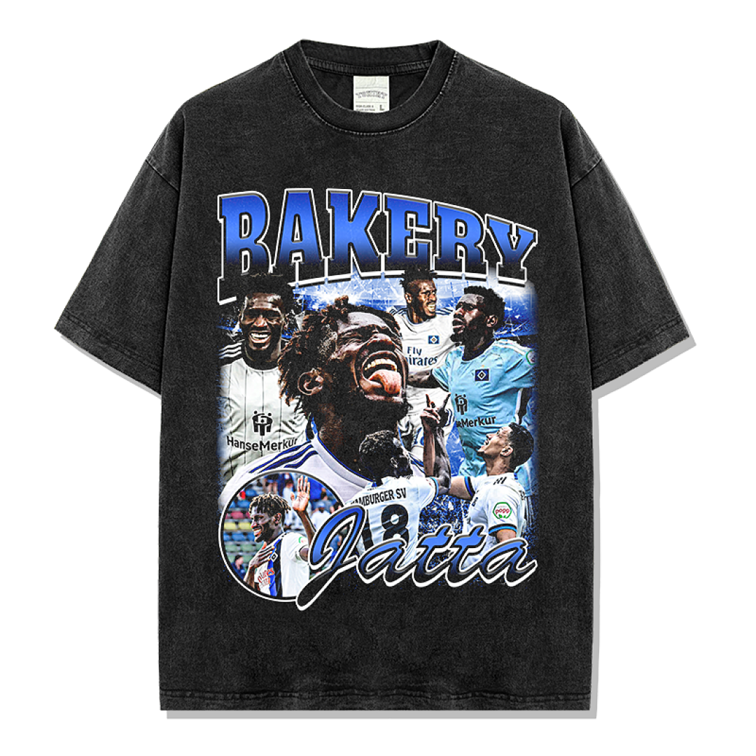 Bakery Jatta Tee - Washed Black