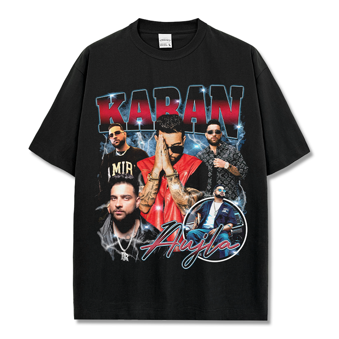 Karan Aujla Tee - Black