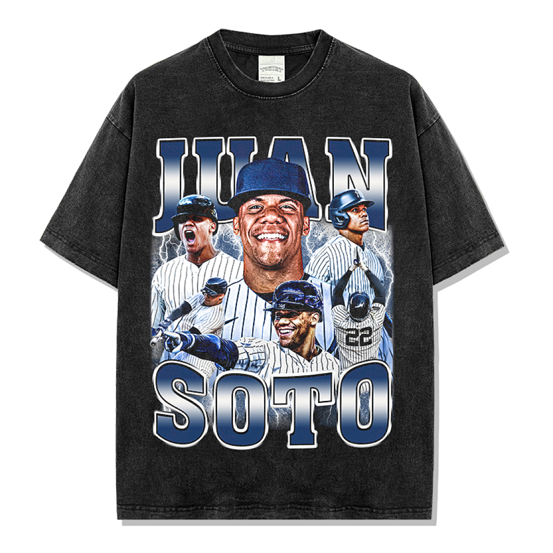 Juan Soto Tee - Washed Black
