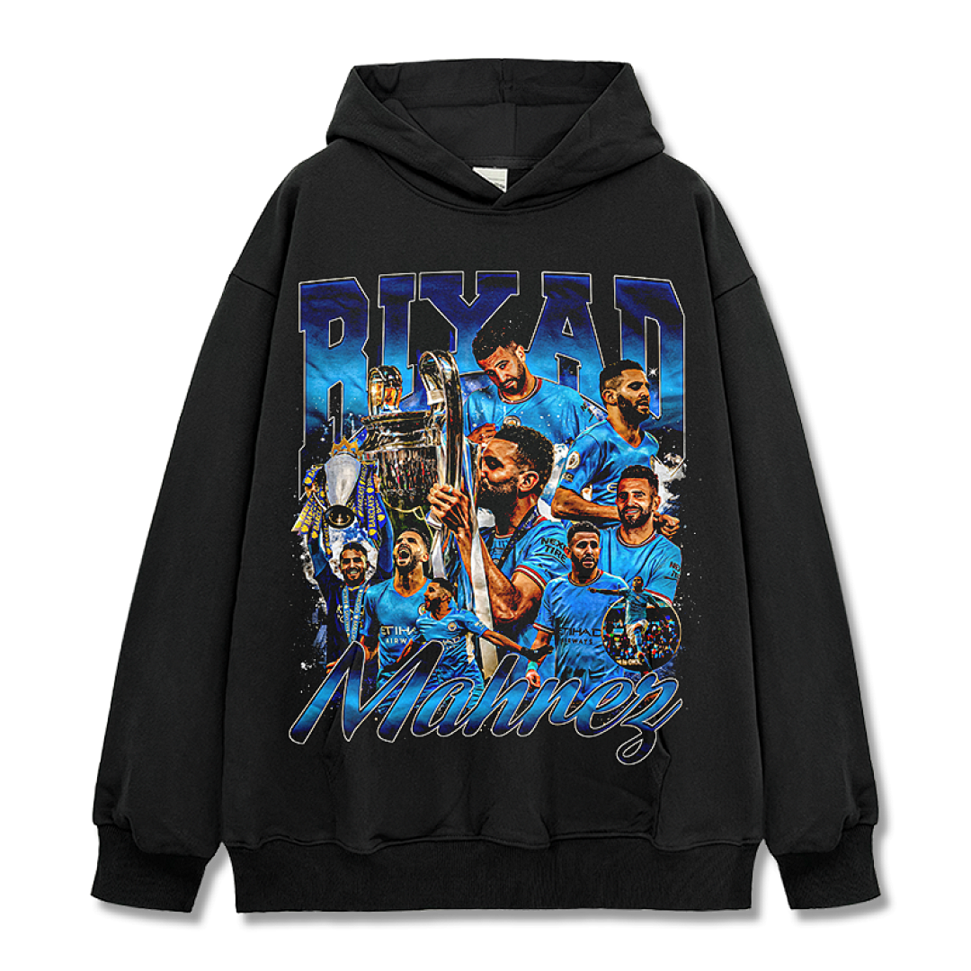 Riyad Mahrez Hoodie - Black