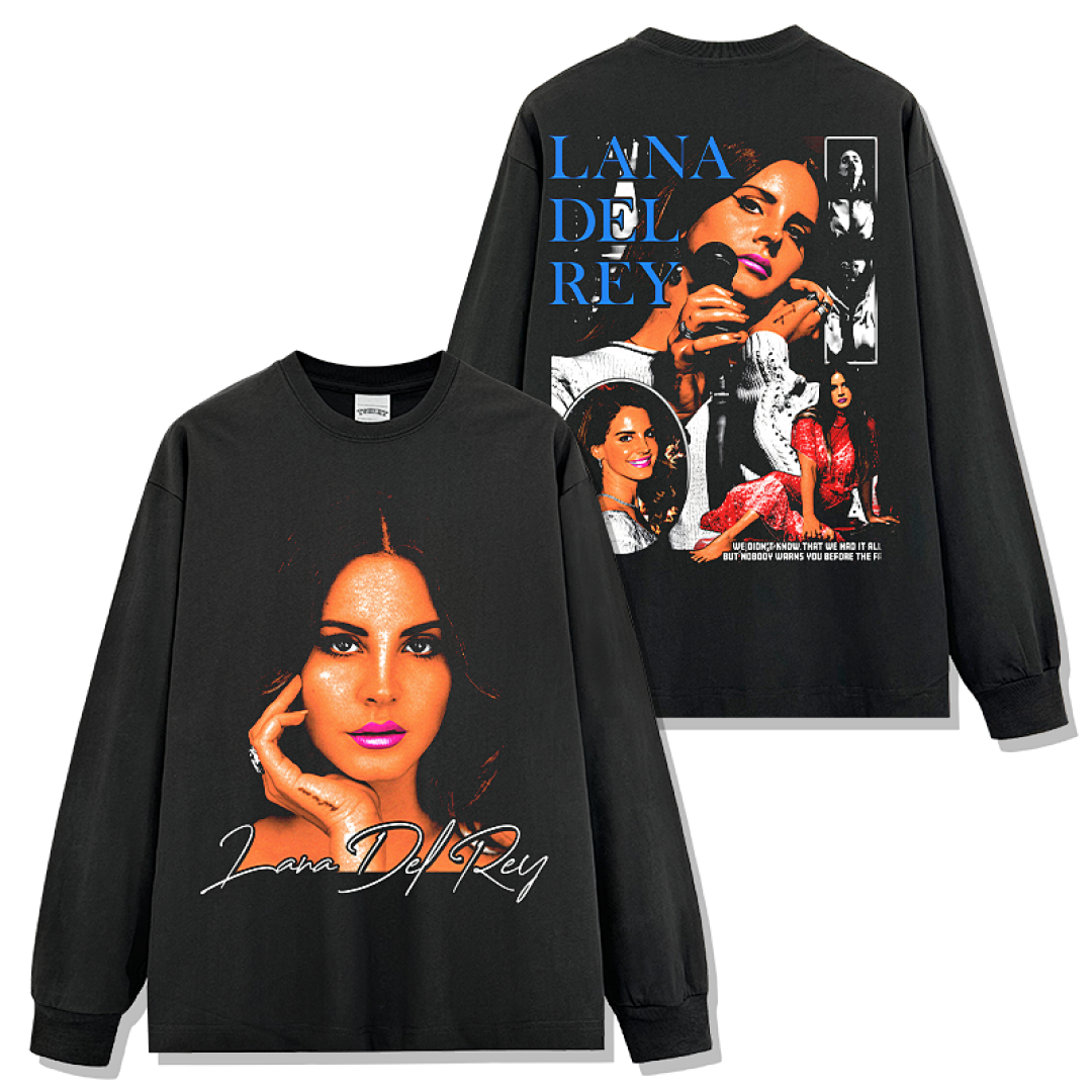 Lana Del Rey Sweatshirt - Black