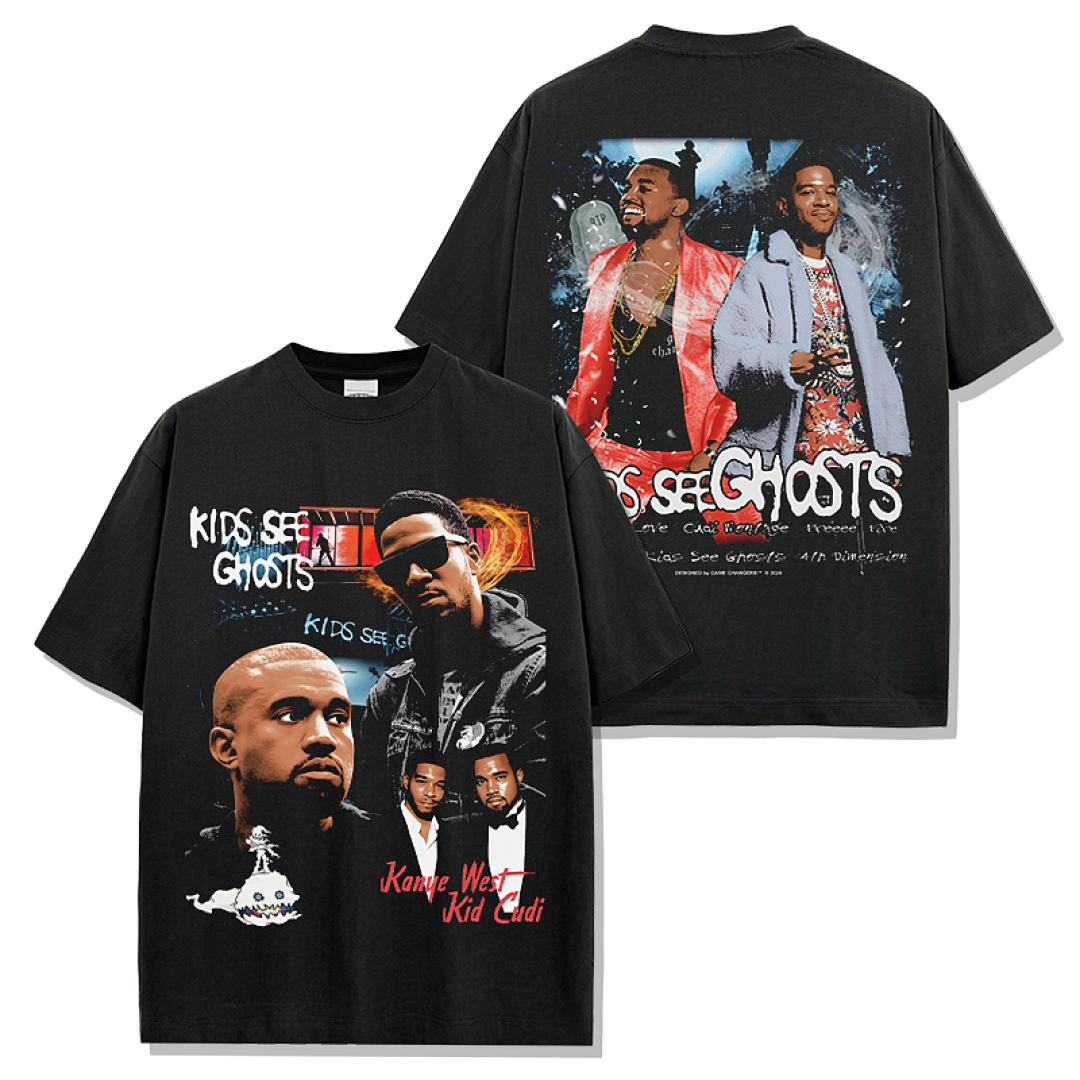 Kids See Ghosts Tee - Black