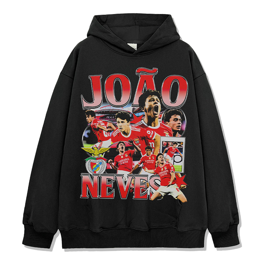 João Neves Hoodie - Black