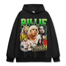 Billie Eilish Hoodie - Black