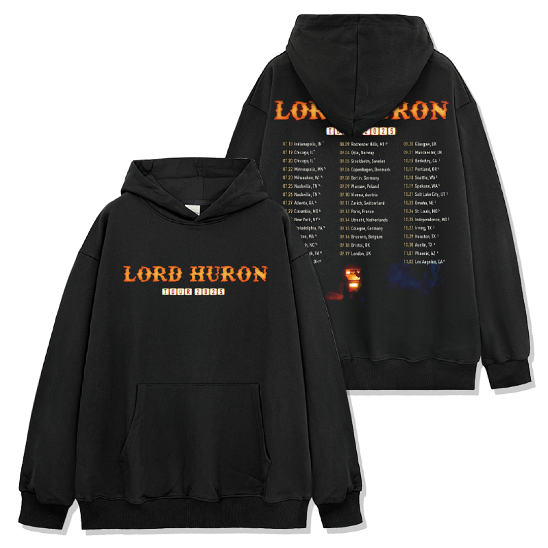 Lord Huron Hoodie - Black