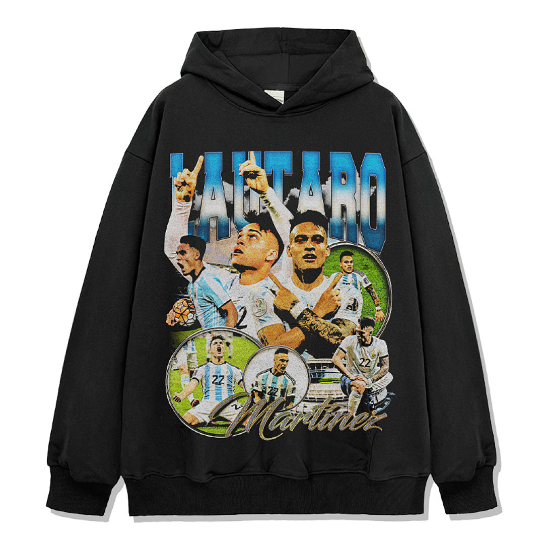 Lautaro Martínez Hoodie - Black