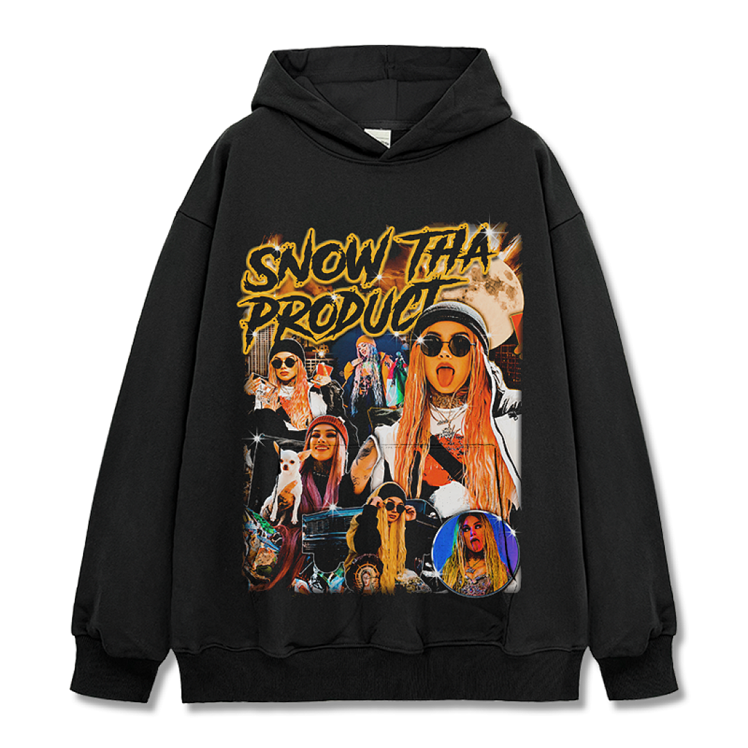 Snow tha Product Hoodie - Black