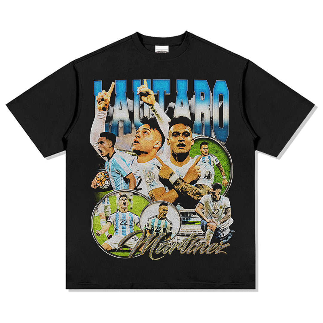 Lautaro Martínez Tee - Black