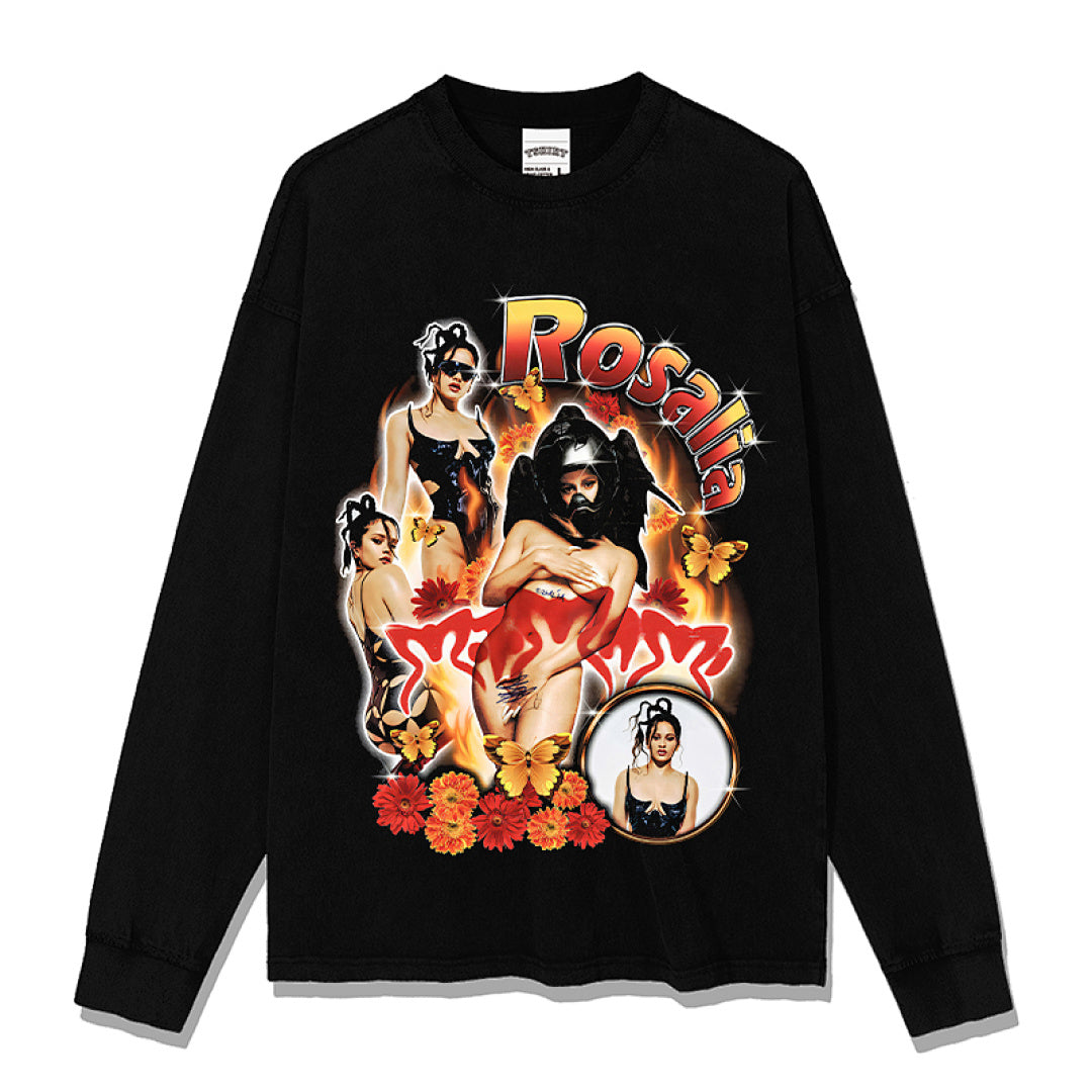 Rosalía Sweatshirt - Black