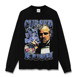Cursed By Kush Sweatshirt - Black