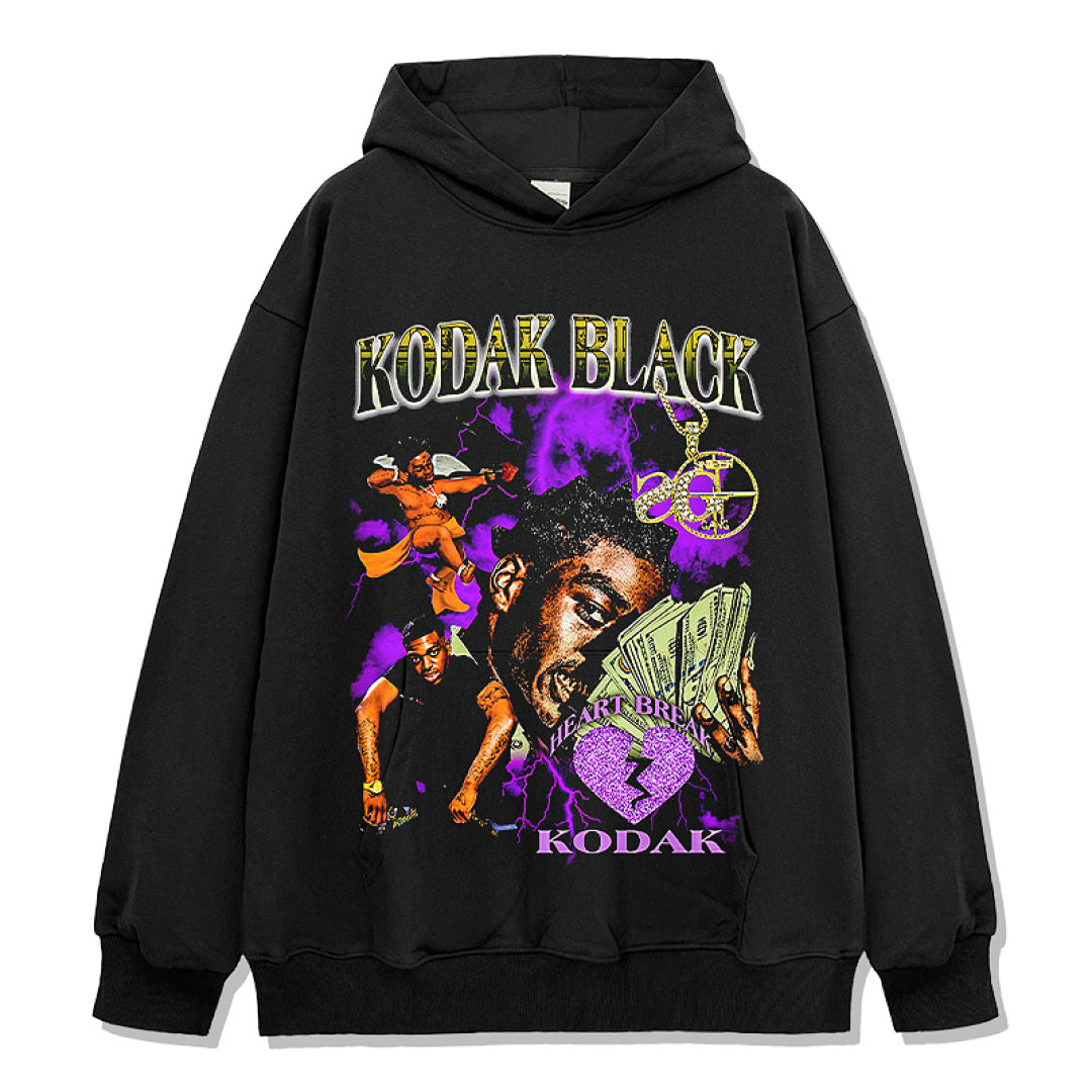 Kodak Black Hoodie - Black