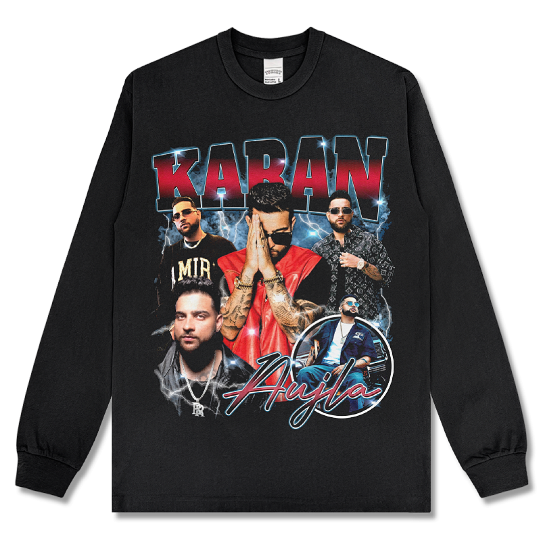Karan Aujla Sweatshirt - Black