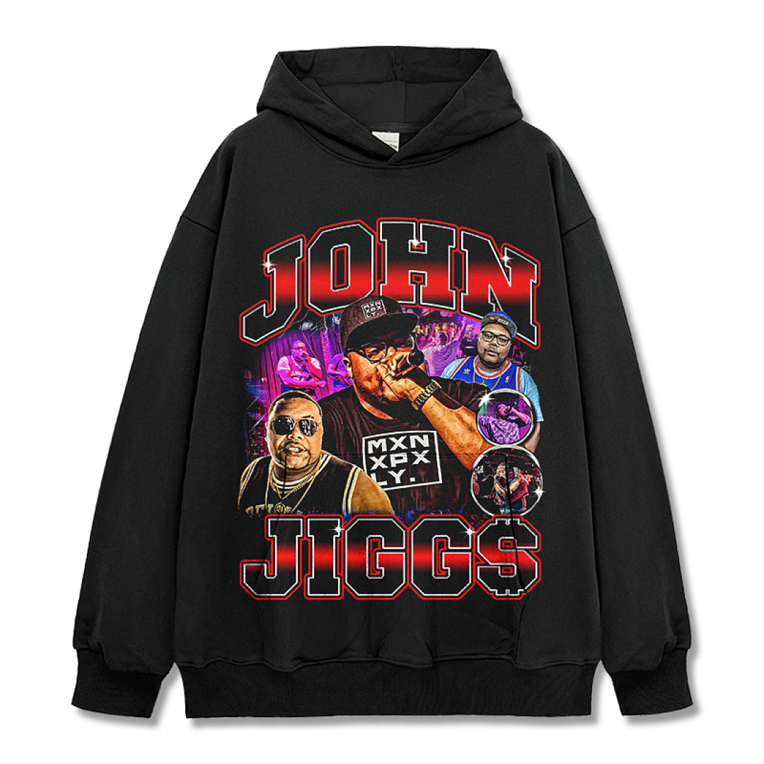 John Jigg Hoodie - Black