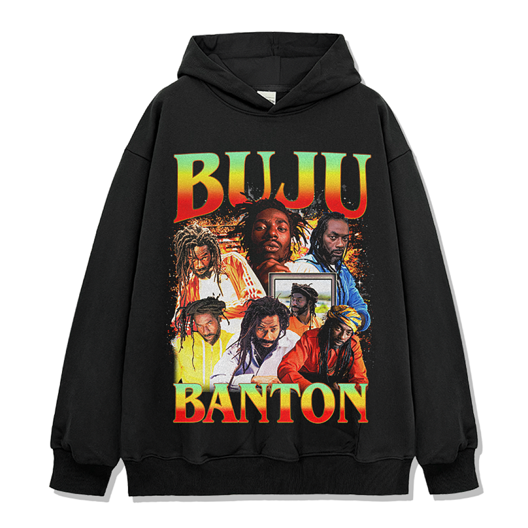 Buju Banton Hoodie - Black