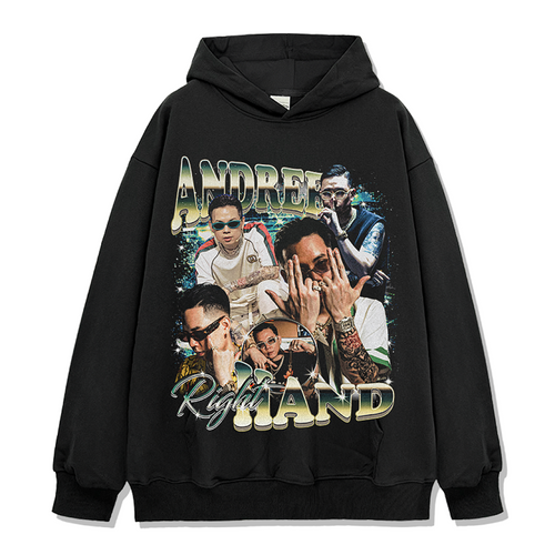 Andree Right Hand Hoodie - Black