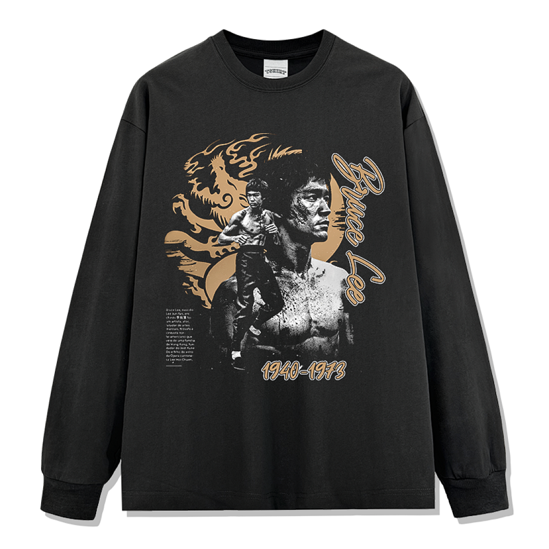 Bruce Lee Sweatshirt - Black
