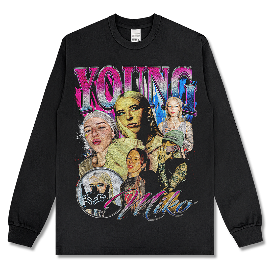 Young Miko Sweatshirt - Black