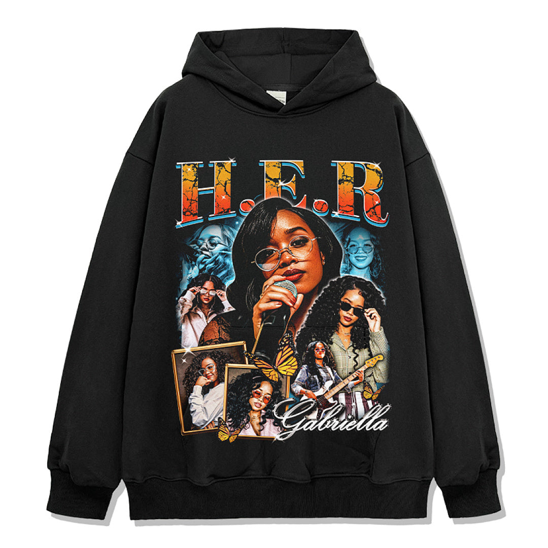 H.E.R Hoodie - Black