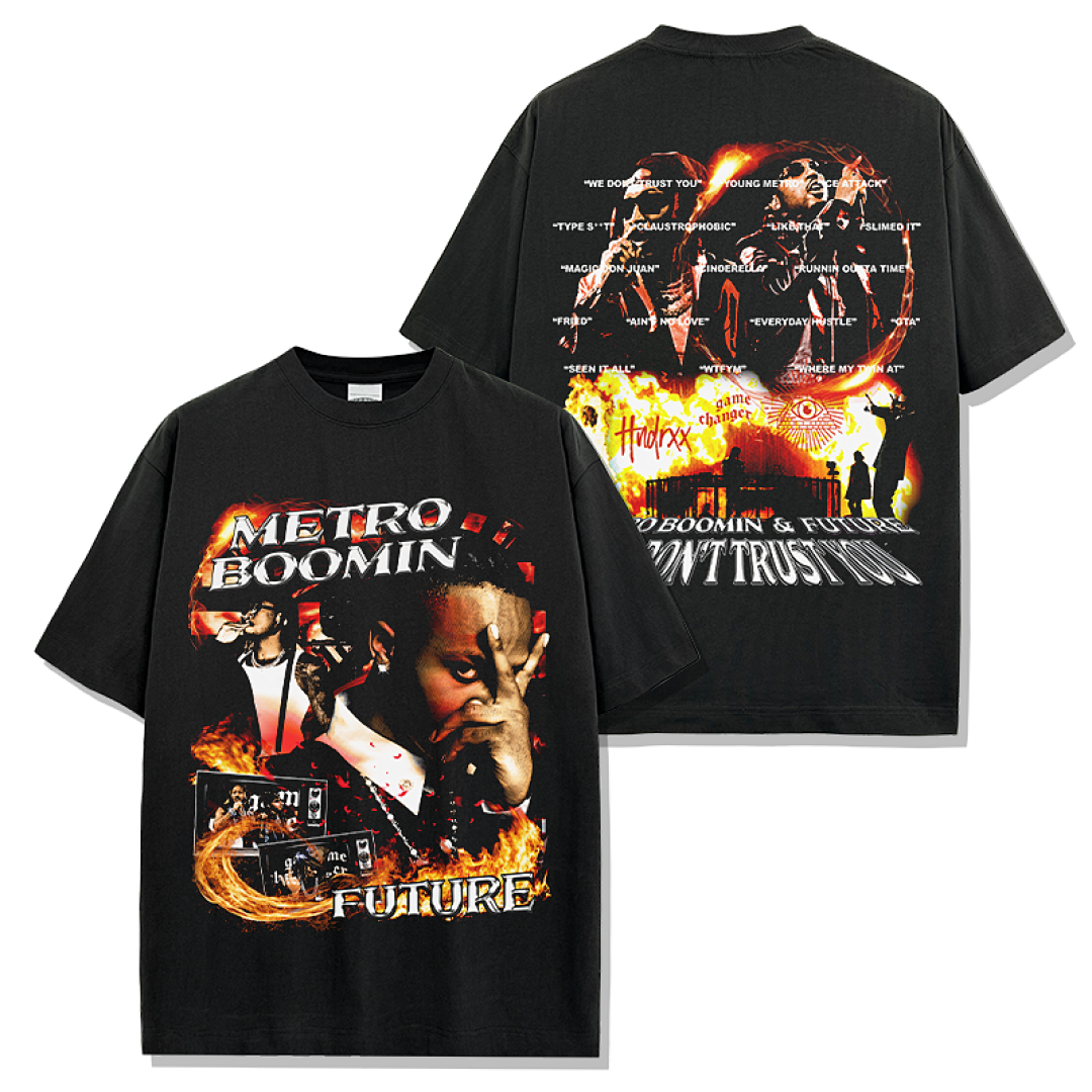 Metro Boomin & Future Tee - Black